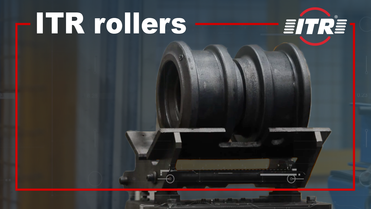 ITR onderrollen graafmachines